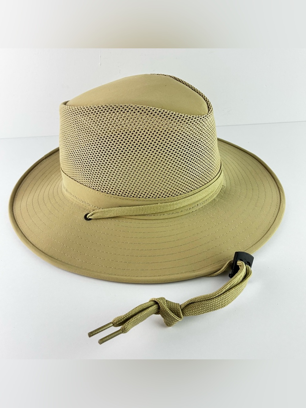 Henschel NWOT Khaki Aussie Breezer Mesh Top Adjustable Sun Hat